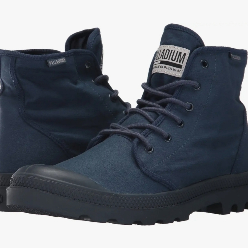 Palladium Men's Dark Blue Boots Size. 11M